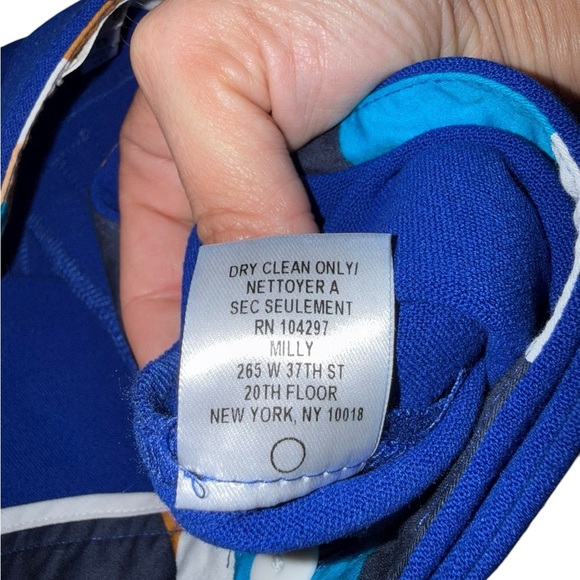 Milly Ankle Pants – Cobalt Blue - Picture 5 of 6